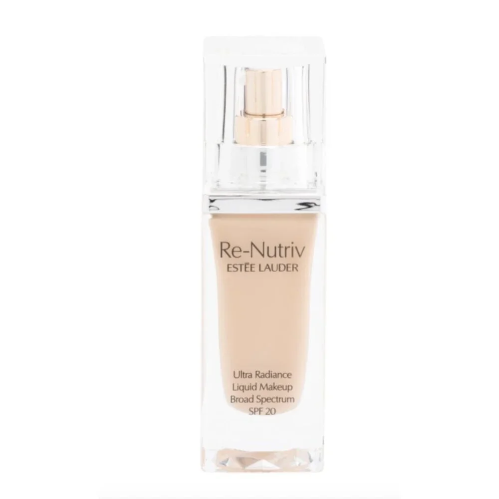 ESTEE LAUDER Spf 20 Renutriv Ultra Radiance Liquid Foundation 1 Fl Oz 1W1 Bone